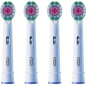 Oral-B Pro 3D White Børstehoveder Hvid, 4 stk.